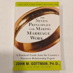 The Seven Principles For Making Marriage Work. Used in great condition.